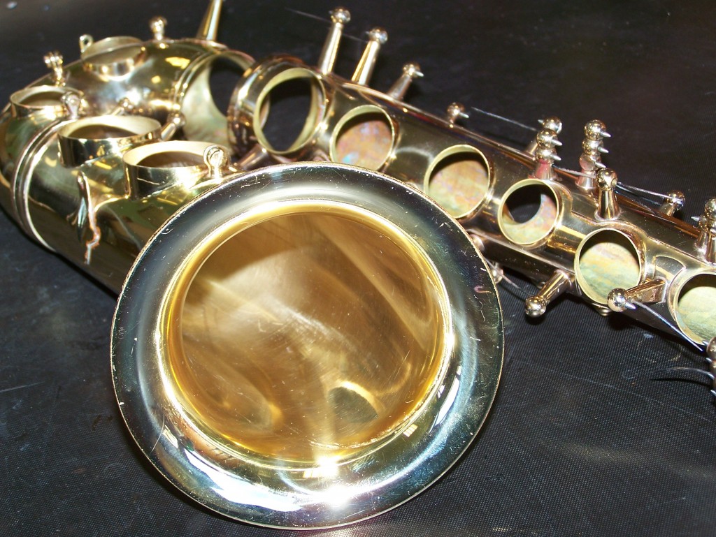 Restauration d'un saxophone